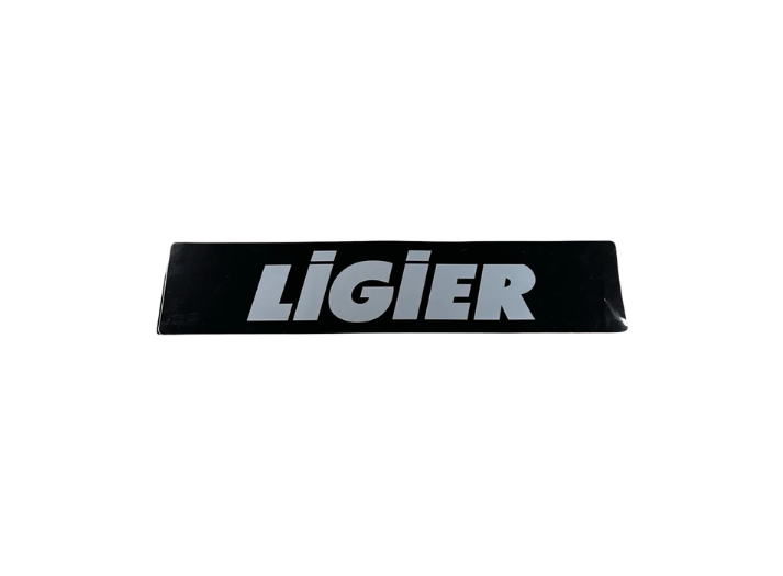 „Ligier“ lipdukas ant bamperio, juodas/pilkas