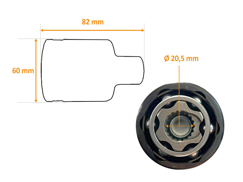 Vidinė granata JDM